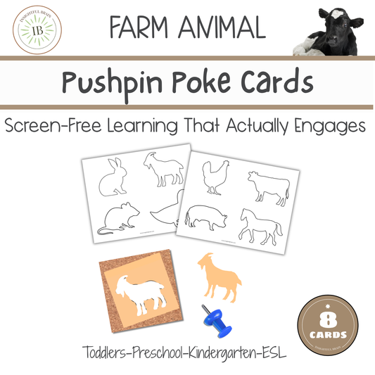 poke cards, push pin activity ,fine motor skills ,preschool printable