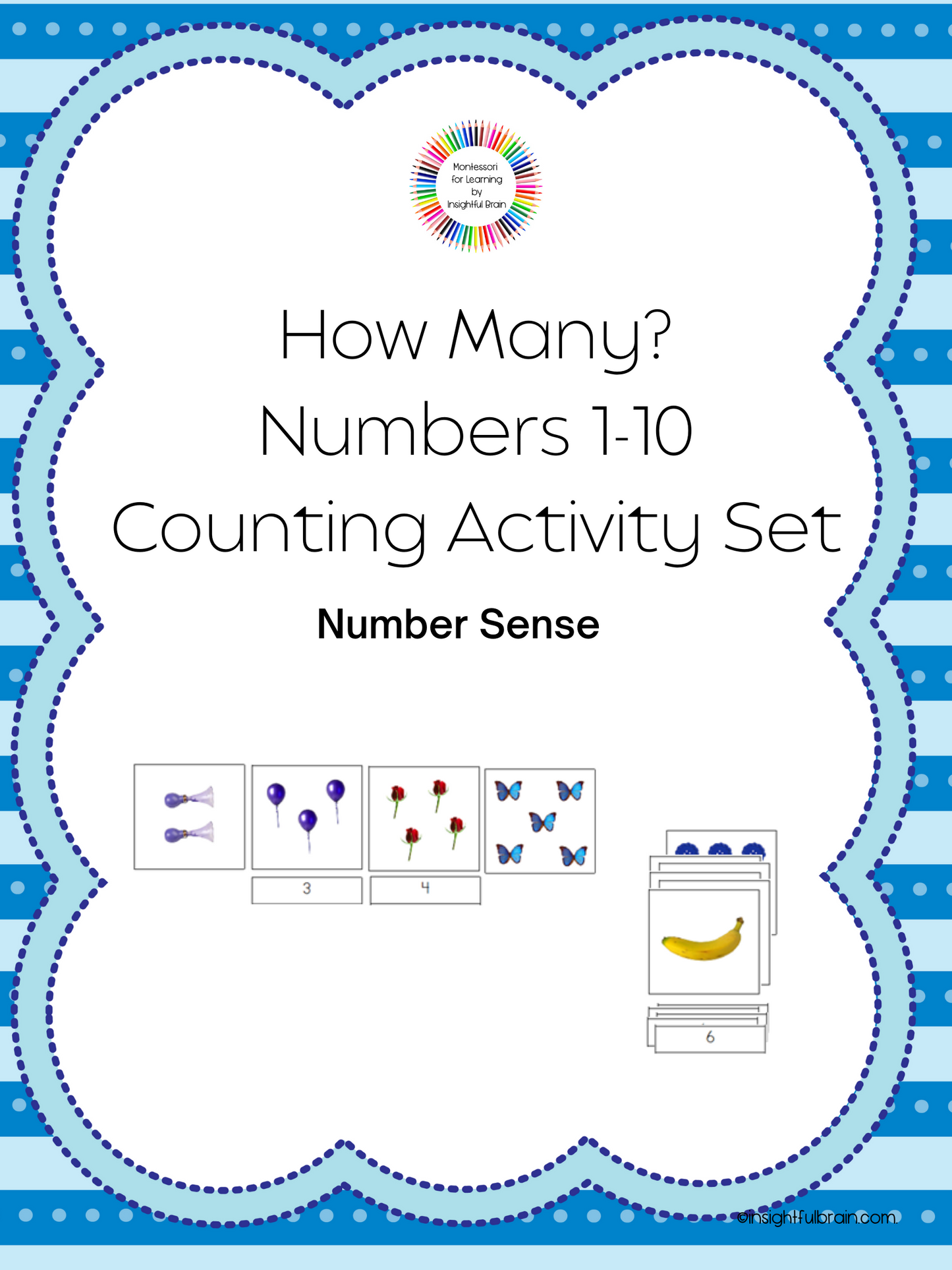 How Many? Counting 1-10 Activity Set