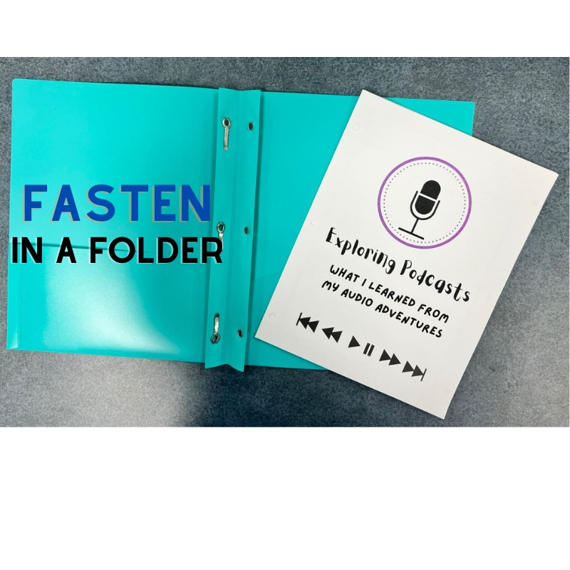 GREEN: My Podcast Journal  (PDF Digital Download File)