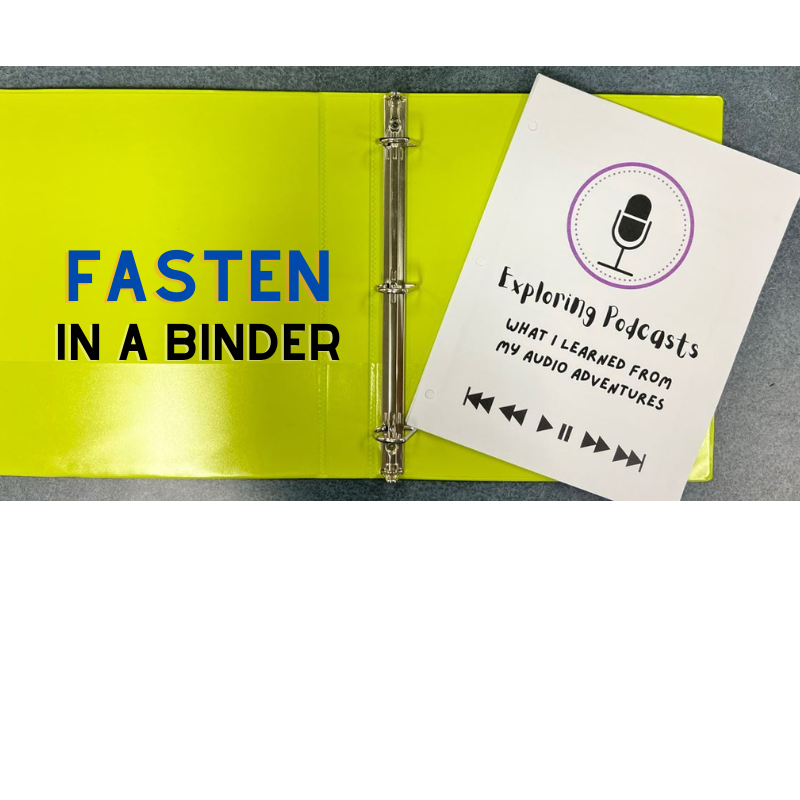 Orange: My Podcast Journal  (PDF Digital Download File)