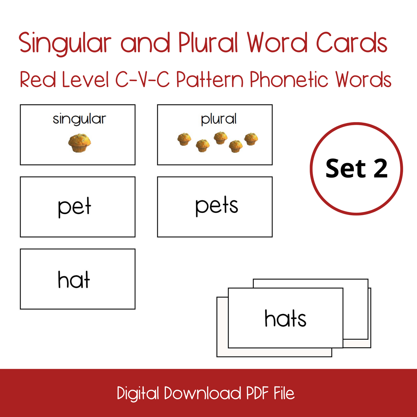 Singular and Plural Cards