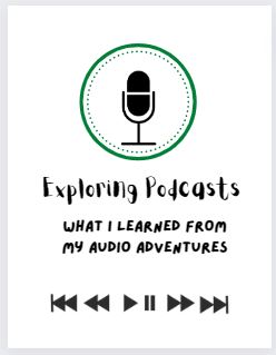 GREEN: My Podcast Journal  (PDF Digital Download File)