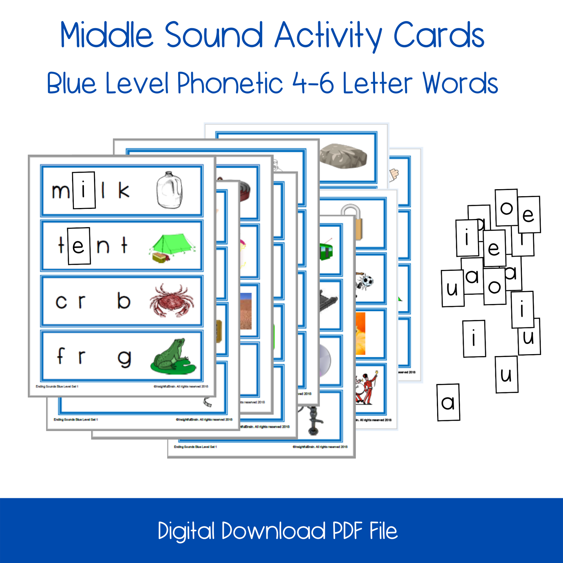 Printable Blue Level Phonetic Middle Sound Cards, Printable Montessori Blue Level Phonetic Middle Sound Cards, Printable ESL Blue Level Phonetic Middle Sound Cards, Printable Montessori Blue Level Phonetic Middle Sound Cards, Printable Homeschool Blue Level Phonetic Middle Sound Cards, Printable Montessori Blue Level Phonetic Middle Sound Cards, Printable Kindergarten Blue Level Phonetic Middle Sound Cards, Printable Montessori Blue Level Phonetic Middle Sound Cards