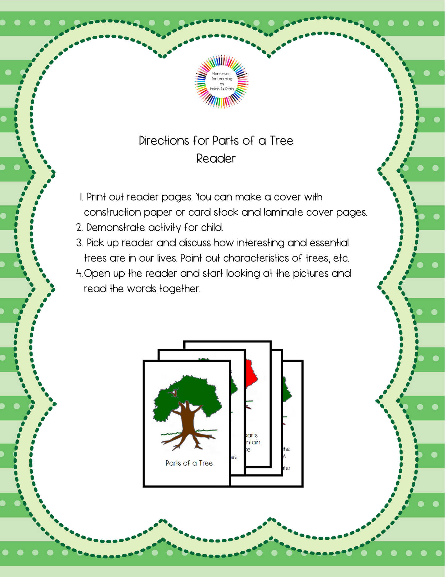 Parts of a Tree Activity Bundle