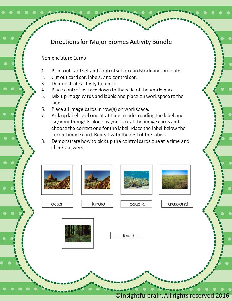 Five Major Biomes