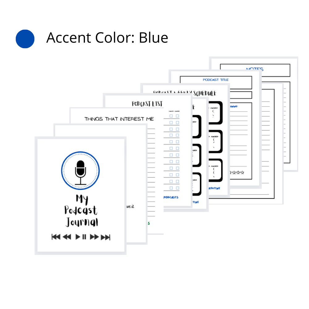 Podcast Journals – Montessori for Learning by Insightful Brain
