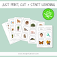 Living & Non-Living Sorting Cards | Real Photo Printable Activity | Ages 3–6