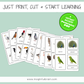 Birds Nomenclature Cards | 24 Printable Three-Part Bird Cards | Ages 3–6  | Ages 6-9