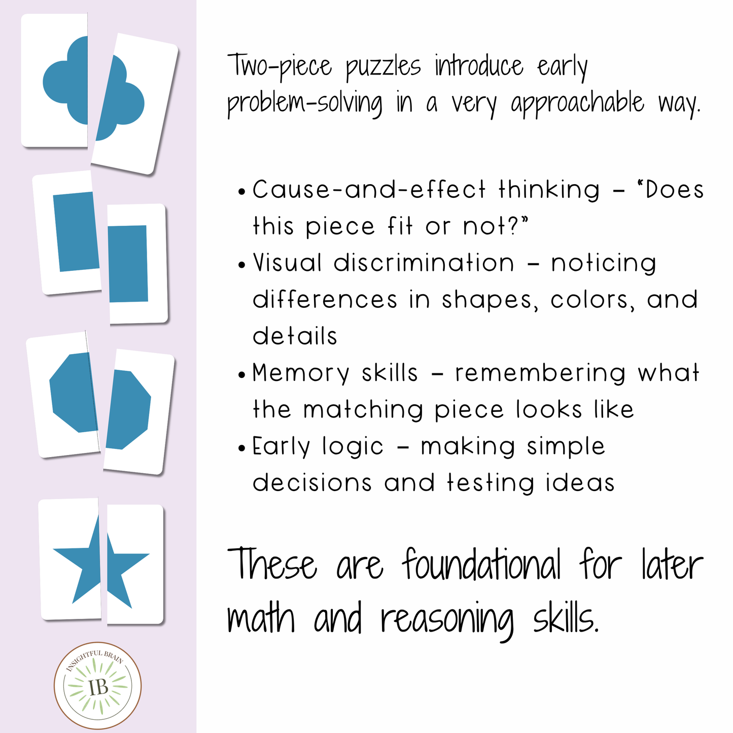 Montessori 2D Shape Puzzle Printable | Preschool Shape Matching Activity | Geometry Learning for Toddlers | Homeschool Montessori Materials