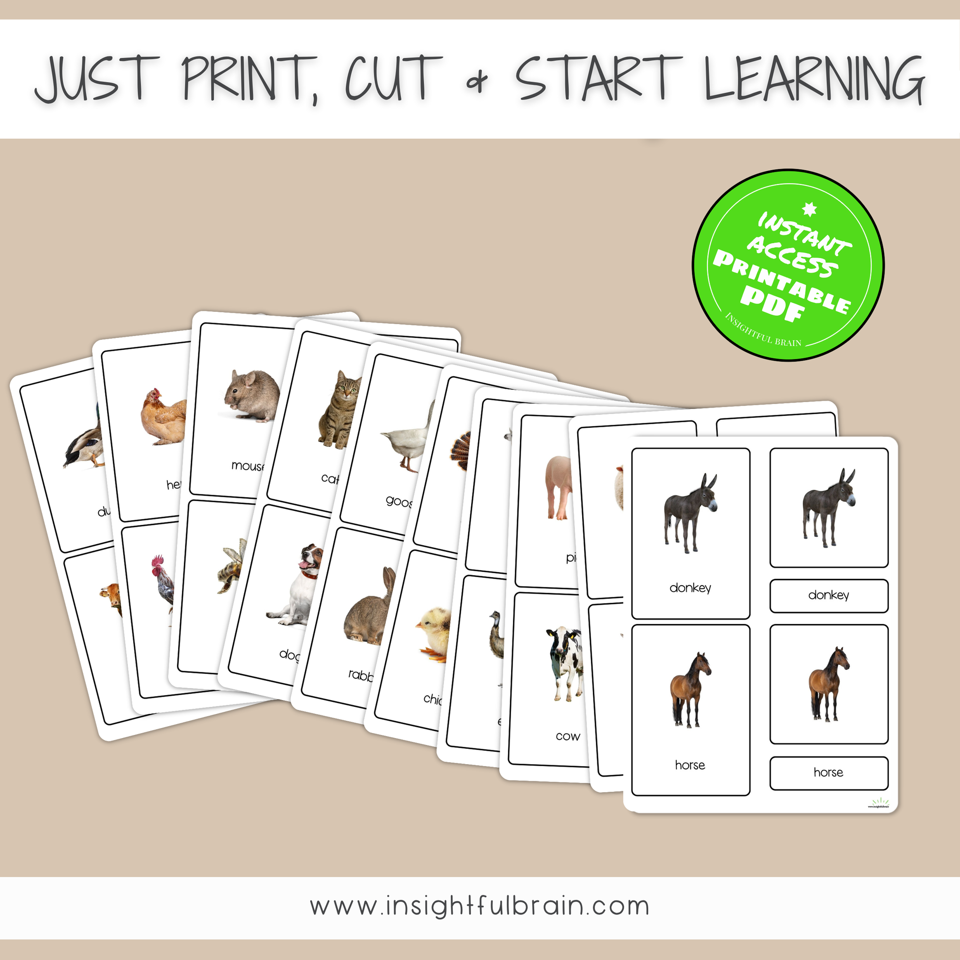 homeschool farm unit study printables 