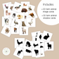 printable classroom activities,	• farm theme preschool , homeschool preschool, visual discrimination, printable activity