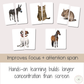 Farm Animal 2-Piece Puzzle Cards | Printable Montessori-Inspired Preschool Activity | Matching & Early Learning