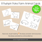 montessori pushpin cards