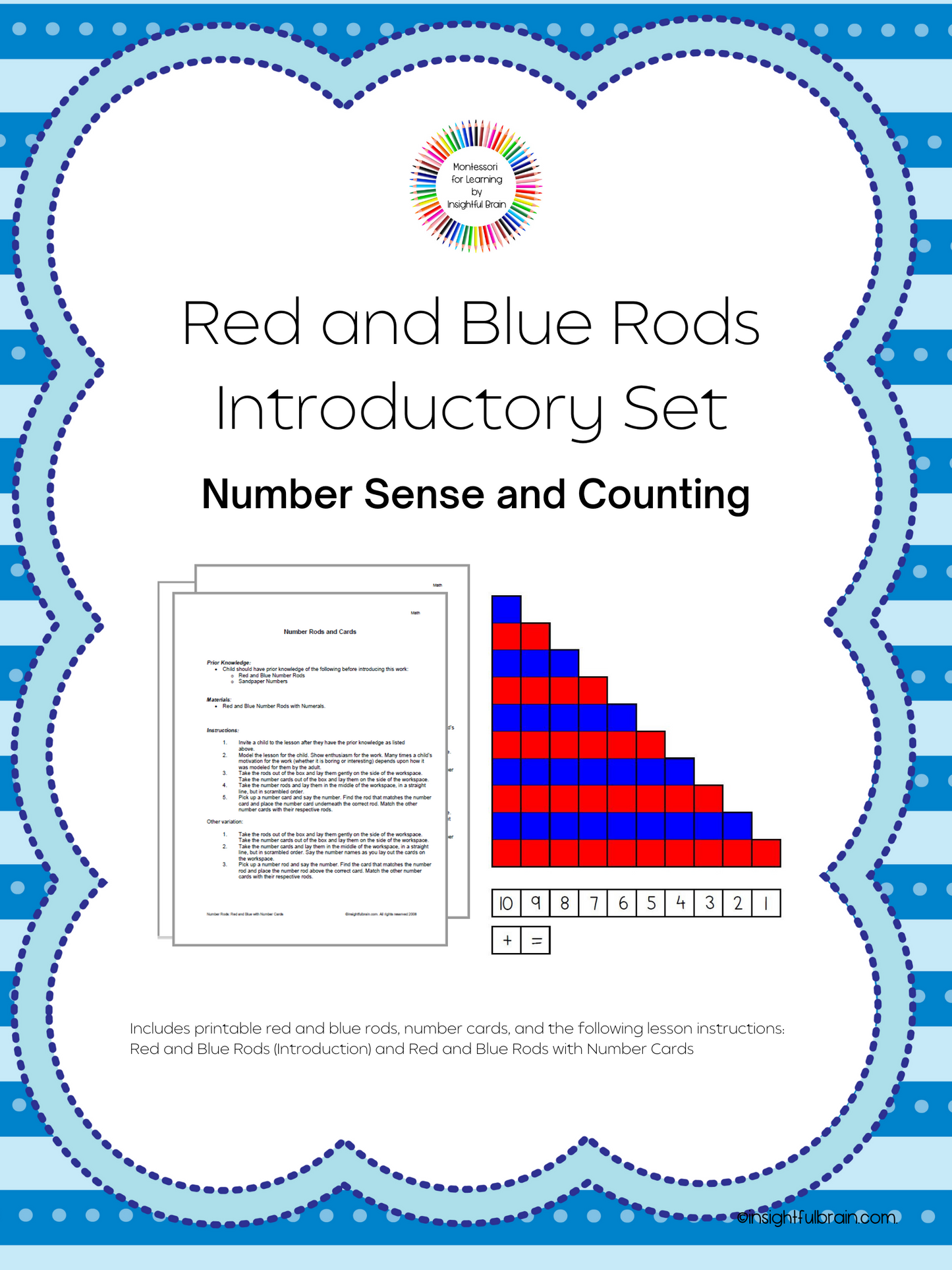 Red and Blue Rods Introductory Activity