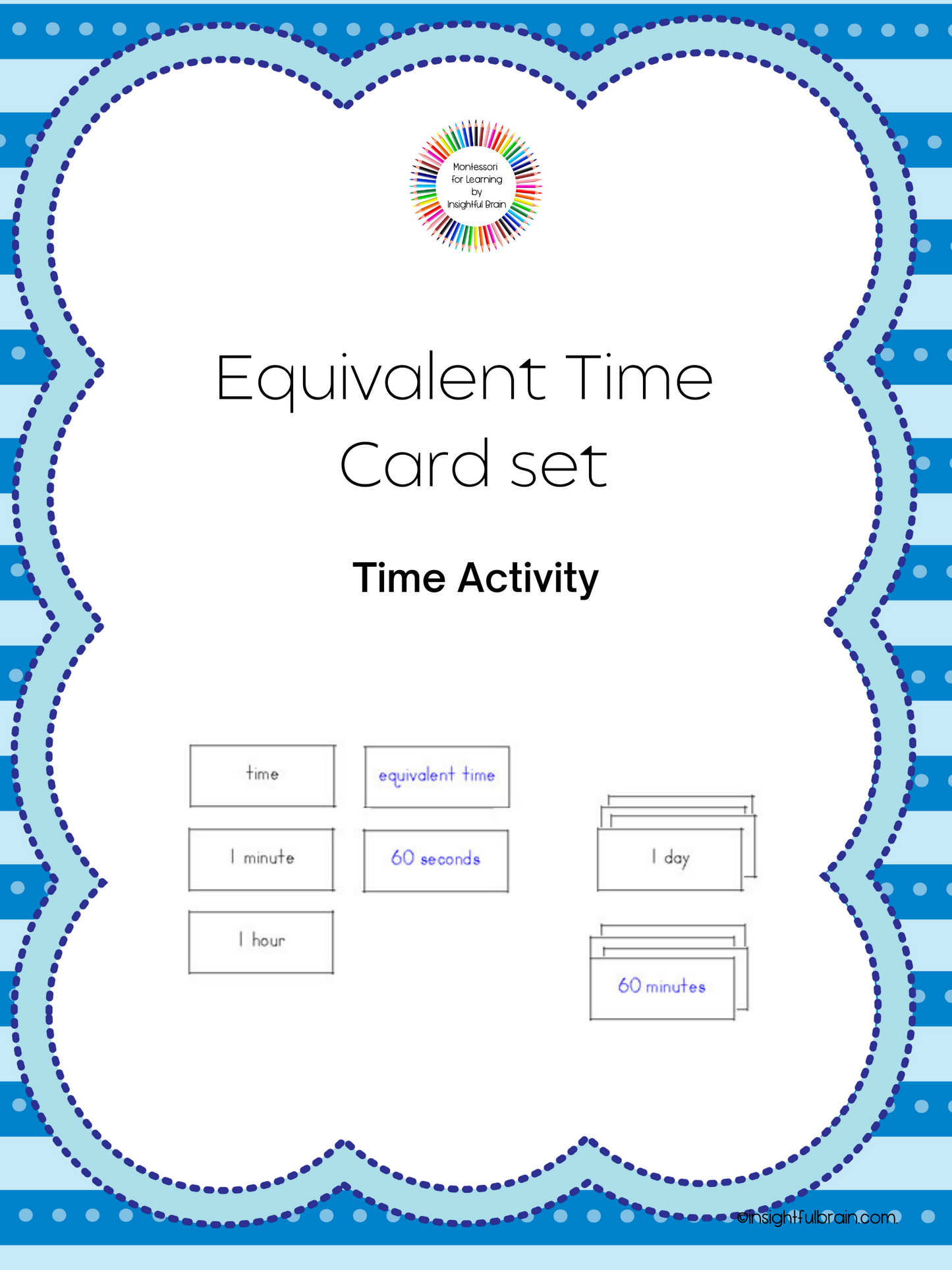 Equivalent Time Card Set